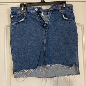 H&M Denim Skirt Size 8